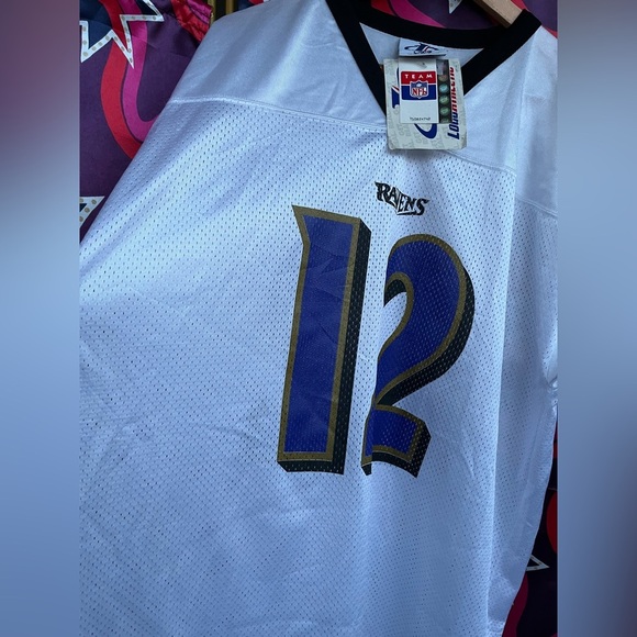 NWT Rare Vintage Vinny Testaverde NFL Baltimore Ravens Jersey Logo Athletic USA - Picture 9 of 16